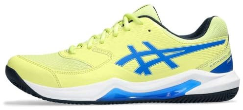 ASICS Gel-Dedicate 8 Padel, Sneaker Hombre, Glow Yellow/Illusion Blue, 39 EU