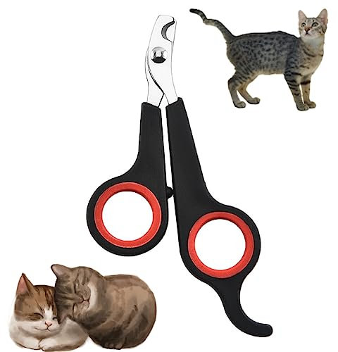 BANSHAN Cat Nail Clippers, Professional Pet Nail Trimmers & Claw Scissors for Small Breed Dog, Kitten, Rabbit, Bird, guinea pig and Small Animals