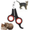 BANSHAN Cat Nail Clippers, Professional Pet Nail Trimmers & Claw Scissors for Small Breed Dog, Kitten, Rabbit, Bird, guinea pig and Small Animals
