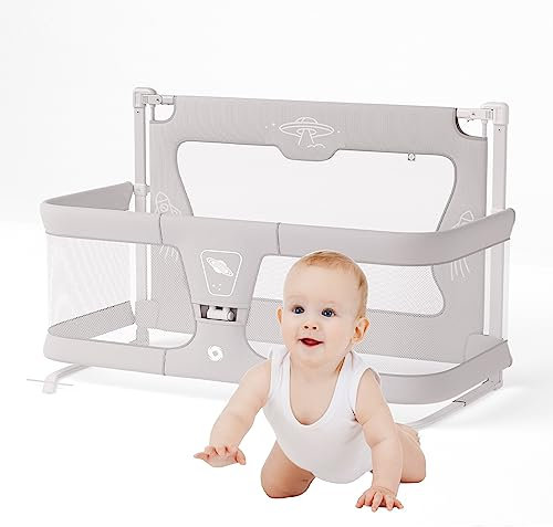 3-in-1 Babybett tragbares Stubenbett für Cosleeper-Cosleeping, alle Zubehörteile umfassen Matratzen, Sommermatten, Wickelauflagen, Formkissen, Neugeborenen-Stubenwagen, für Säuglinge/Neugeborene ( Col