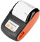 Imprimante de Reçus Portable PT-210, Imprimante Thermique Bluetooth, Imprimante Thermique USB Haute Vitesse Prenant en Charge Bluetooth 4.0, pour Android, pour iOS et pour (Orange)