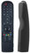 2pcs Fernbedienungshülle Kompatibel mit LG MR24GA MR23GA MR22GA MR22GN MR21GA MR21GC OLED QNED Smart TV Remote,Silikon-Fernbedienungshülle für LG Magic 2024 (Schwarz+Schwarz)