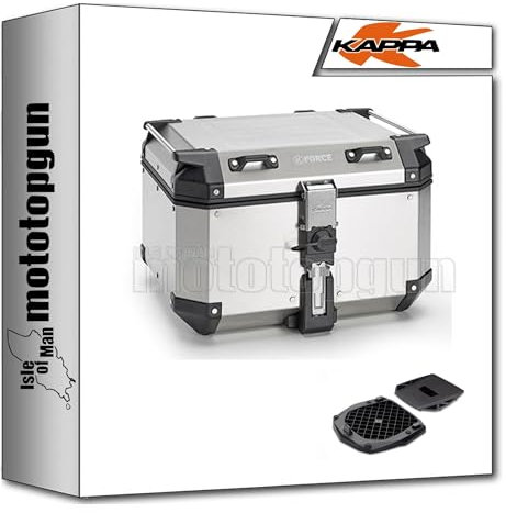 MOTOTOPGUN Kappa kfr480a + kr689 Koffer kfr480a + Trager kompatibel mit BMW r 1200 gs 2004 2005 2006 2007 2008 2009 2010 2011 2012