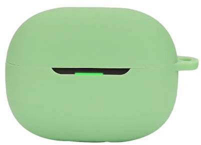FTRONGRT Auricolare Bluetooth in Silicone Cover per Xiaomi Redmi Buds 5 Pro Cover, Antiurto, Custodia da Trasporto Compatibile Xiaomi Redmi Buds 5 Pro Auricolare Bluetooth.Verde Matcha