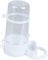 SUPVOX Hamster Feeder Hedgehog Food Bunny Food Bowls Pet Supplies Bunny Feeder Hamster Pet Bowl Beverage Dispensers Automatic Hedgehog Feeder Automatic Bird Feeder White Plastic