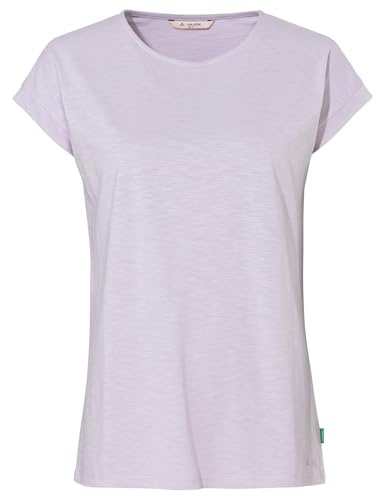 VAUDE Women's Moja T-Shirt IV, Bequemes T-Shirt für den modernen Stadtalltag, Lavender, 44