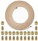 3/16 Brake Pipe Kit 32.5ft / 10m with Fittings for Automotive Brake Line Set (Kit 4)