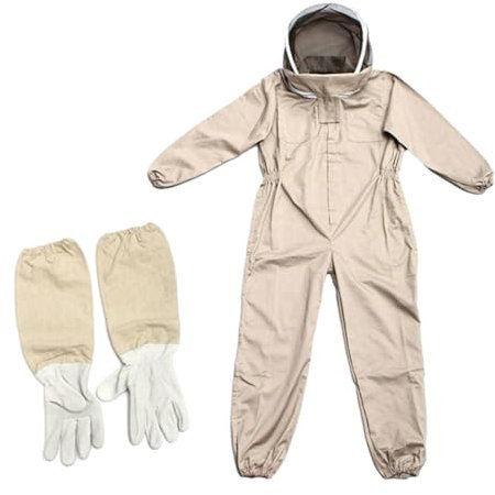 Facynde Imkeranzug Imker Anzug, Berufsimkeranzug, Imker Overall Schutzanzug Kinder Bienenzucht Schutzanzug Bienenzucht Wirkung Zum Schutz Des Lmker