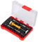 Countersink Drill Bit Set with Adjustable Depth Stop, 5Pcs 82 Degree Carbide Tipped Countersink Bit Drill Set with Storage Box for Woodworking, Carpentry Pilot Screw Hole Set