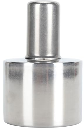 Alcohol Lamp Burner, Explosion Proof Alcohol Burner,Stainless Steel Explosion Proof Leakproof Metal Wick with Long Lifespan, Tool for Burning Liquids and Chemicals in (200ml