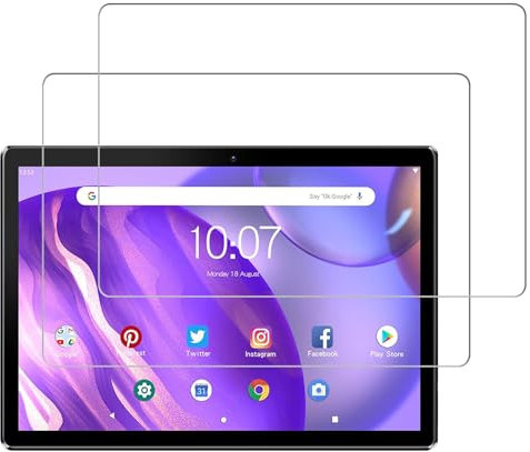 2 Pack for PRITOM M10 10INCHTablet Screen Protector Tempered Glass, Anti Scratch, Bubble Free