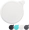 Tomario Silicone Bathtub Stopper, 6 Extra Large Sink Plug, Universal Shower Drain Tub Stopper for Kitchen Sink Bathroom (White)