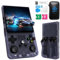 R36MAX Handheld Game Console, 4.0 Inch IPS Screen Linux System 4000mAh Rechargeable Portable Pocket Arcade with 64GB TF Card, Built in 18000+ Games, Retro Video Games Player for Kids & Adults
