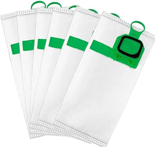 Lot de 6 sacs d'aspirateur pour Kobold VK140 VK150