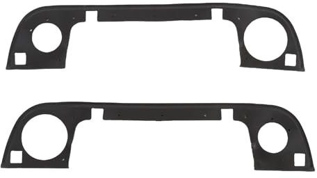 aqxreight 2 PCS Poigure Extérieure Poignée Joint de Joint de Joint de Joint - Remplacement de E32 E34 E36, Joints ABS de Haute qualité pour les Poignées de Porte Avant et Droite Avant et