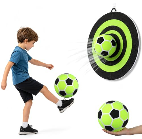 TOYANDONA Soccer Dart: Aufblasbarer klebriger Fußball-Dartball – Lustiges Fußball-Wurfspiel für Kinder und Erwachsene – Klebriger Ball für Indoor- und Outdoor-Aktivitäten