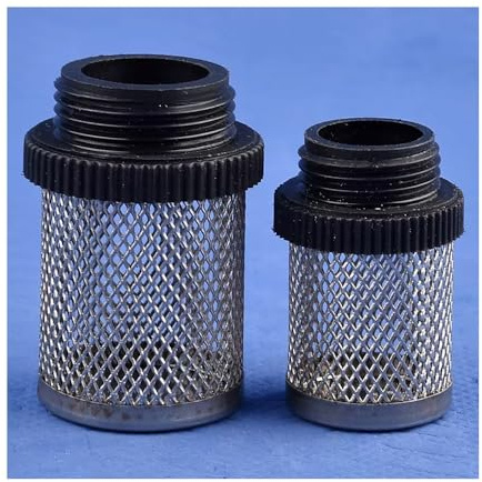 Filtro for acqua resistente in acciaio inox 304 - 5 pezzi, filettatura esterna da 1/2-2 for acquari, stagni e sistemi di irrigazione(2In)