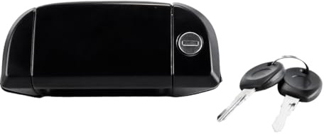 Durlo Metal Exterior Front Left Door Handle for Compatible with VW Transporter T4 1990-2003 Syncro 701837205 VT12 Black
