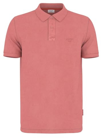 Joop! Herren Poloshirt AMBROSIAN - Modern Fit S-3XL Blau Grau Braun Grün Rot, Größe:M, Farbe:30045619-641 - Open Red