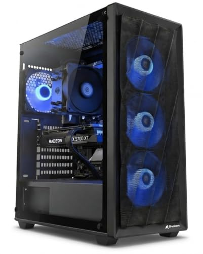 PC GAMING NEPTUNE – Intel Core i7-8700 – AMD Radeon RX 5700 XT 8 GB – 16 GB DDR4 RAM – SSD NVMe 512 GB – Wi-Fi – Windows 11 Pro – Mid Tower
