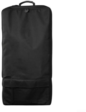 Glewi Equestrian Gear Bag Großer Pferde-Zaumzeughalter mit Auslauf-Design für Wasser oder Zaumzeug, schwarzer Aufbewahrungstasche, 42 x 66 cm