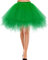 Bbonlinedress 1950s Donna Sottovesti e Sottogonne Retro Vintage Sottogonne Rockabilly Mini Gonne Green S