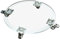 DEDEMCO Carrello per piante con freno, 36,6 cm, rotondo, supporto per piante, resistente, per fioriere