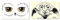 Logoshirt® Harry Potter I Hedwig I Dobby I Tagliere da Cucina I 23x14cm I Set di 2 I Design Originale su Licenza