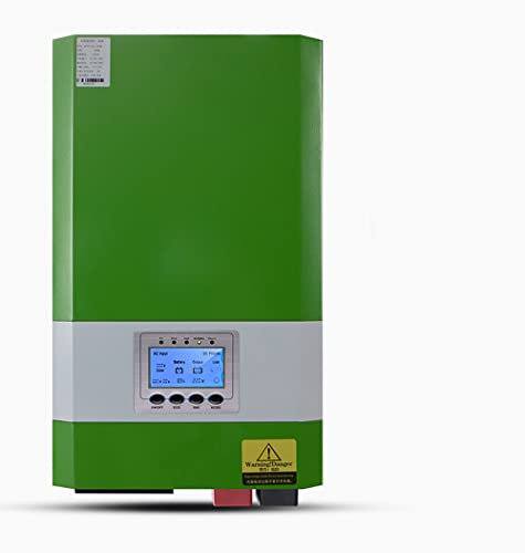 Solar-Wechselrichter, 1000 W, integrierter Hybrid-Solar-Wechselrichter, PV 30 A, MPPT Batterie-Ladegerät, Wechselrichter, 12 V, 24 VDC, Ausgang, 230 V, Pure Sine Wave Inverter