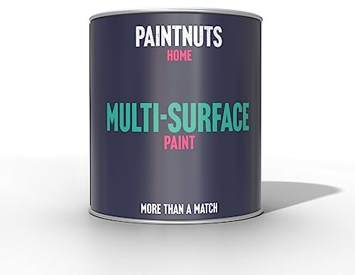 Wine Red (RAL 3005) Matt Multi-Surface Paint, Suitable Metal Paint, Wood Paint & Plastic Paint - 250ml Tin
