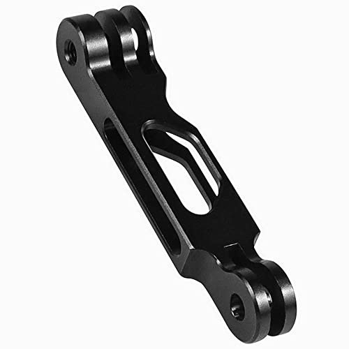 Goliton Supporto da equitazione, asta di prolunga in metallo, asta di prolunga per casco compatibile con fotocamera Gopro 11/10/9/insta360 X3 (85 mm)