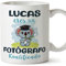 MUGFFINS Tazas Personalizadas para FOTÓGRAFO - En Español - Koalificados Personalizados - 11 oz / 330 ml - Regalo Personalizable original y divertido