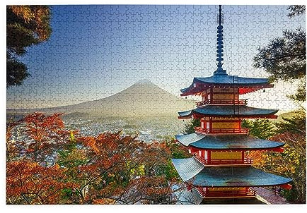 Japan Mount Fuji Landscape Japan Mount Fuji Landscape Picture Puzzle Puzzles For Adults 3d Puzzles 1000 Piece Jigsaw Puzzles Wooden Puzzles For Adults Kids Puzzles Puzzle Fun Puzzles