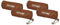 TRIXIE 32193 Dog Activity Preydummy, ø 7 × 20 cm, braun (Packung mit 4)