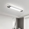 Naroume Modern LED Ceiling Light,72cm Flush Mount Ceiling Lamp,40W 6000K Linear Metal Ceiling Chandeliers Lighting Fixture for Living Room Bedroom Dining Room Office Hallway Closet Aisle