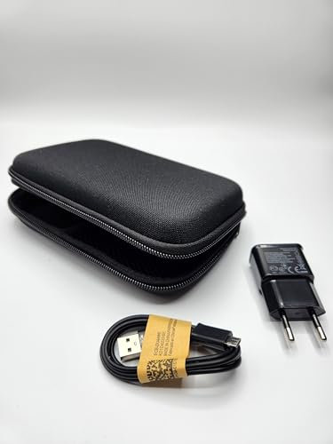 Etui de Protection + Chargeur et câble Micro USB pour Calculatrice Numworks N0100 et N0110 (Charge Rapide, synchronisation et Transfert données)