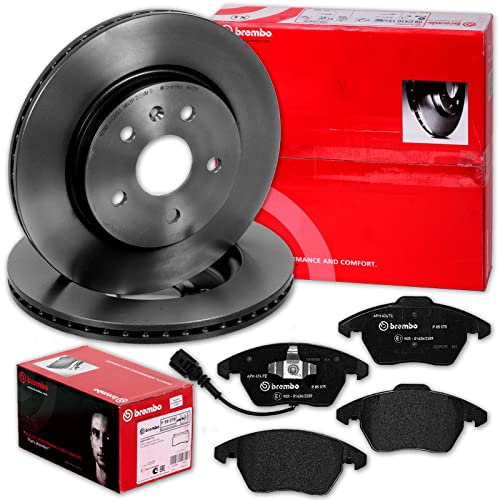 BandelOne enthält brembo Bremsscheiben 312mm + Beläge vorne für Golf 5 6 Passat 3C A1 A3
