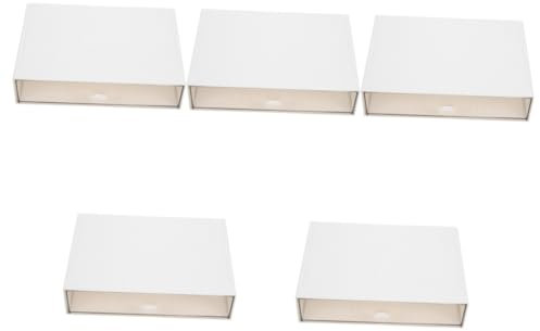 COHEALI 5st Schublade Aufbewahrungsbox Kosmetikschubladen Aus Acryl Schreibtischorganisatoren Mit Schubladen Schreibtischorganisatoren Aus Kunststoff Make-up-box Hautpflege Plastik Büro