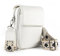 letech+ Crossbody Handy Umhängetasche Damen,PU Leder Handytasche zum Umhängen mit Geldbörse Tasche damen Phone bag Kleine Tasche Geschenke für Frauen zum Geburtstag Weihnachten Weiß