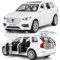 EMRGAZQD Motorfahrzeuge Replika Auto 1/32 for Volvo XC90 SUV Mit Sound Und Licht Maßstab Legierung Auto Modell Geländewagen Sammlerstück Originalgetreue Nachbildung(White)
