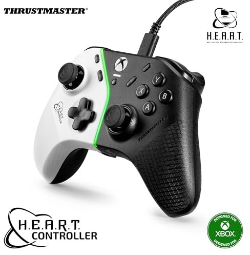 Thrustmaster HEART Controller, Hall-Effekt Gamepad mit H.E.A.R.T. Anti-Drift-Technologie (Xbox Series X|S & PC)