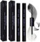 Qiveaory 2Pcs Wimpern Kleber Lash Bond und Seal Kit DIY Lashes Extension mit Wasserdichtem Cluster Kleber 72h Halten und Seal für Falsche Wimpern zu Hause