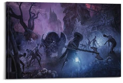 NRCKMIHRAE Poster Lords of the Fallen Game, dekoratives Gemälde, Leinwand, Wandposter und Kunstdruck, moderne Familienschlafzimmer-Dekoration, Poster, 40 x 60 cm