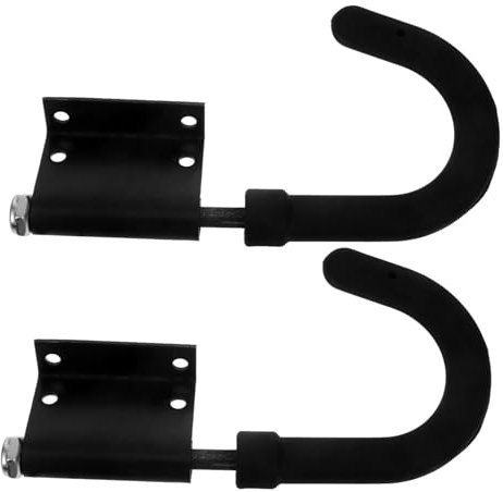 IWOWHERO 2pcs Extension Ladder Roof Hook Ladder Hooks for Roof Rack Heavy Duty for Wall Outdoor Use Secure Installation