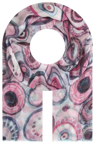 Majea Halstücher Damen Tuch Kopftuch Halstuch Schal Damen-Schal Tücher Damen Stola (880032) (pink 29)