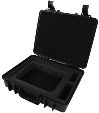 Zunate Étui de Transport Rigide pour Satellite, étui Rigide étanche pour Kit de Mini-antenne Mousse Découpée avec Précision, Adaptateur de Tuyau D'antenne Parabolique, Câbles
