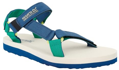 Regatta Vendeavour Damen-Sandalen mit verstellbaren Riemen, wasserfreundlich, perfekt für Urlaub, Wandern und Camping, Blau, blau, 38 EU