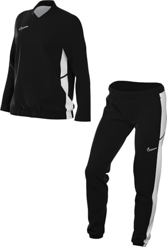 Nike Academy 25 Dri-Fit Women's Tracksuit, Black/White/White, HQ5113-010, L