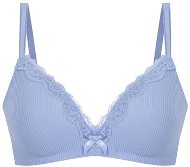 Hunkemöller Vorgeformter BH ohne Bügel Lola - Bel air Blue - 85D