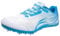 Herren Leichtathletik Sportschuhe, Leichte Atmungsaktive Rennschuhe Mesh Springen Wurfschuhe,Blau,36 EU